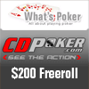 Freeroll hos CDPoker